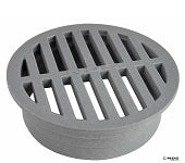 Grey Round Grate