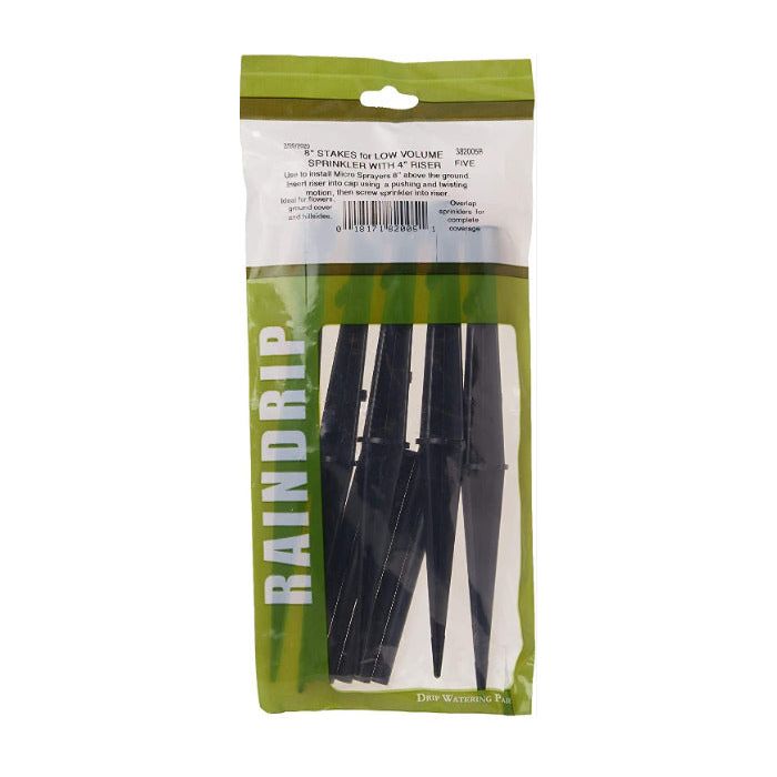 8" Sprinkler Support Stakes & 4" Risers