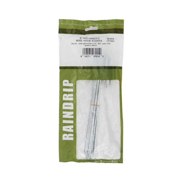 8" Galvanized Wire Hook