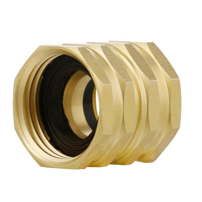 Brass Hose Swivel Coupling: FHT x FHT