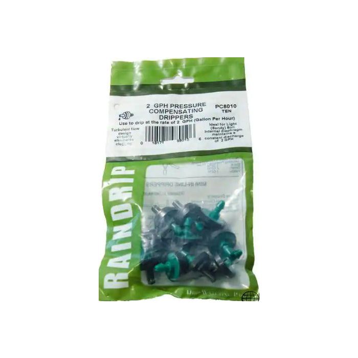 2 GPH Pressure Compensating Drippers