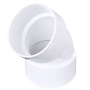 Drainage 45 Degree Elbow: Slip x Slip