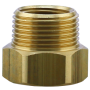 Brass Hose Coupling: FHT x MIPT