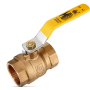 No Lead Brass Ball Valve: FIPT x FIPT