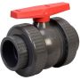 PVC II 1 1/2 Blk Tru Union-EPDM