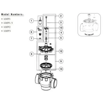 Bonnet Assembly For 100P1/100P1.5