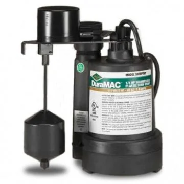 Sump Pump 1/4HP Plastic