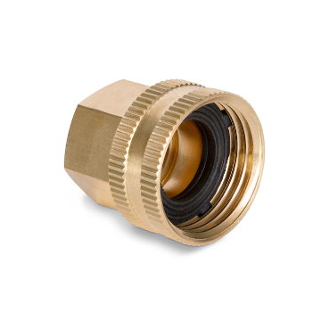 Brass Hose Swivel Threaded Coupler: FHT x FIPT
