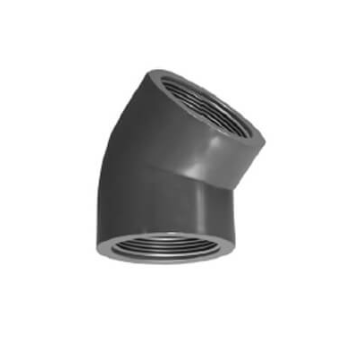 SCH 80 45 Degree Elbow: FIPT x FIPT