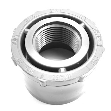 SCH 80 Bushing: Slip x FIPT