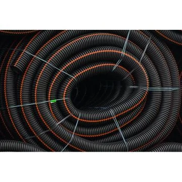 4" Solid Corrugated Pipe 100'