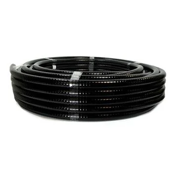 1 1/2" Flexible Black PVC 50' Roll