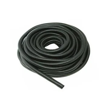 3" Flexible Black PVC 50' Roll