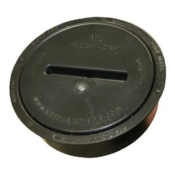6" SDR Flush Cap Cleanout for Inspection Chamber
