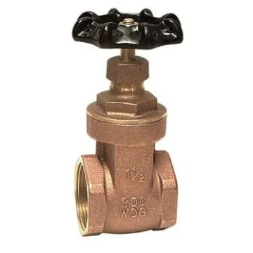 No Lead FPT Gate Valve 200 PSI