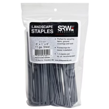 6" Fabric & Irrigation Staples