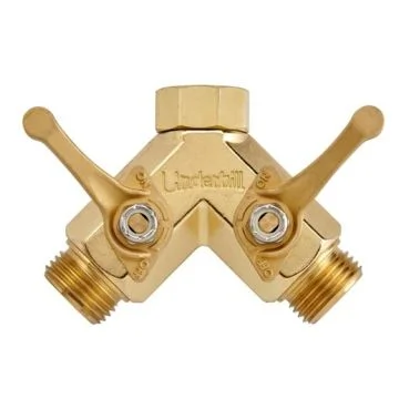 3/4" 2 Way Hose Splitter - A-HB2HF