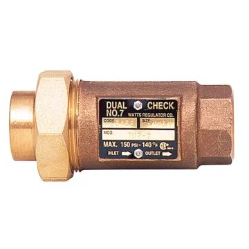 Watts Dual Check
