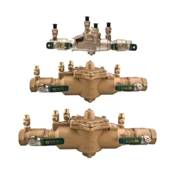 Watts Series 009 Reduced Pressure Zone Assemblies (RPVA)